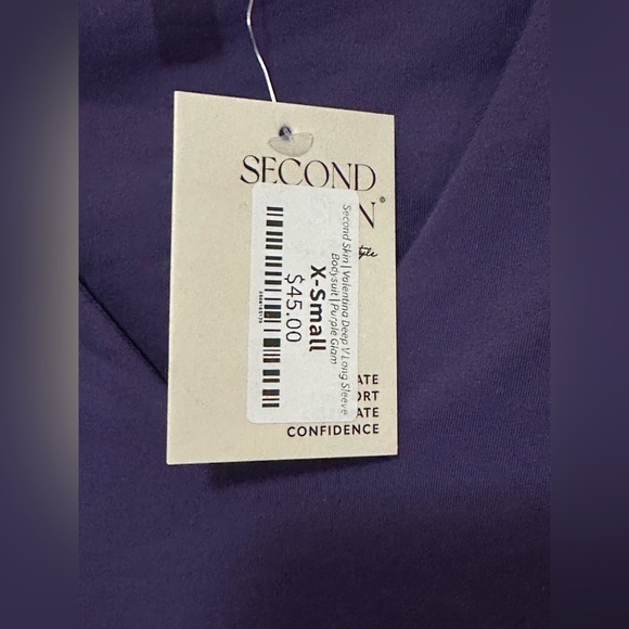 ✨NWT✨Second Skin: Women’s V-neck Bodysuit- Size XS - Picture 5 of 9